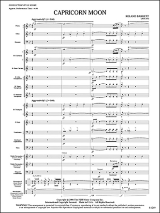Capricorn Moon (c/b score) Symphonic wind band