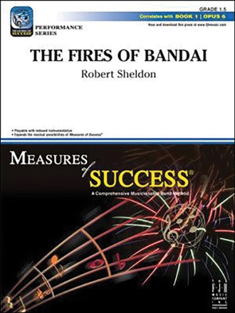 The Fires of Bandai (c/b) Symphonic wind band