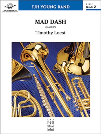 Mad Dash (c/b) Symphonic wind band