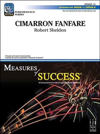 Cimarron Fanfare (c/b score) Symphonic wind band