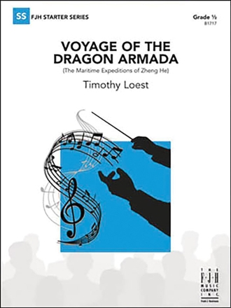 Voyage of the Dragon Armada (c/b) Symphonic wind band