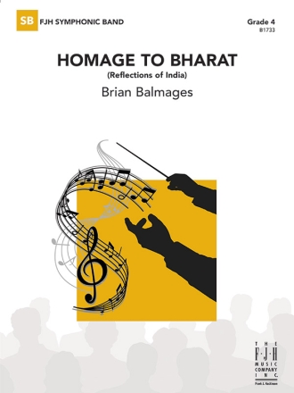 Homage to Bharat (c/b score) Symphonic wind band