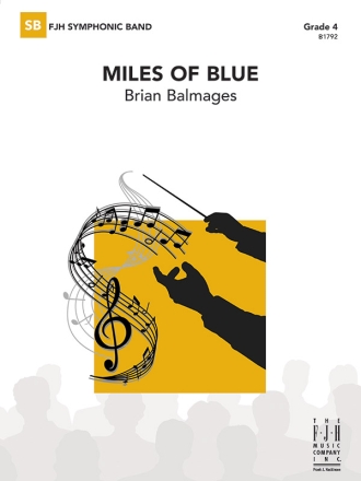 Miles of Blue (c/b score) Symphonic wind band