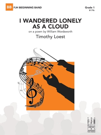 I Wandered Lonely as a Cloud (c/b) Symphonic wind band