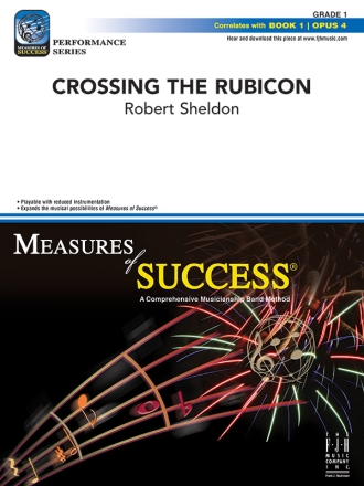 Crossing the Rubicon (c/b score) Symphonic wind band