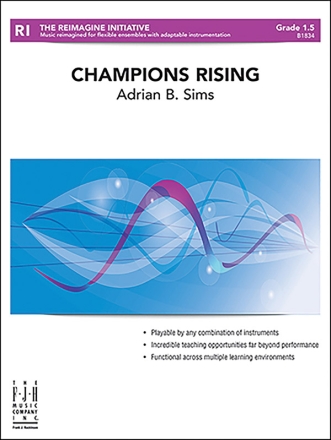 Champions Rising (c/b score) Symphonic wind band