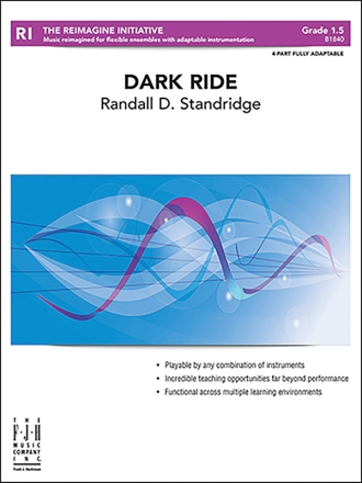 Dark Ride (c/b score) Symphonic wind band