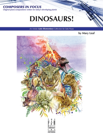 Dinosaurs! Piano teaching material