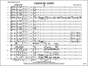 Calling Dr. Chops (j/e score) Jazz band