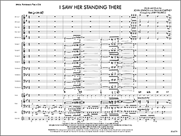 I Saw Her Standing There (j/e score) Jazz band