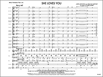 She Loves You (j/e score) Jazz band