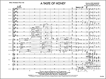 A Taste of Honey (j/e score) Jazz band