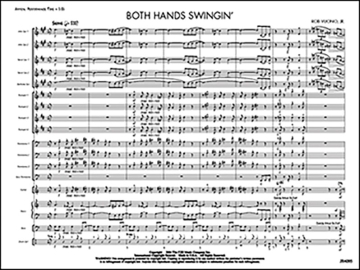 Both Hands Swingin' (j/e score) Jazz band