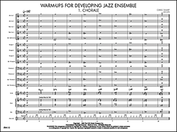 Warm-Ups for Developing j/e (sc) Jazz band