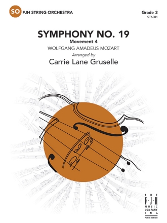 Symphony No 19 (s/o score) Full Orchestra