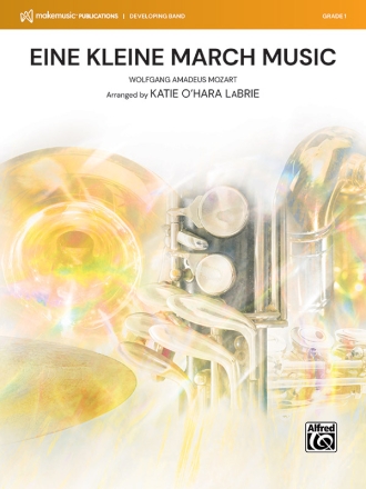 Eine Kleine March Music (c/b) Symphonic wind band score and parts