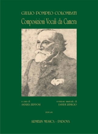 Composizioni Vocali da Camera Canto e Pianoforte Partitura