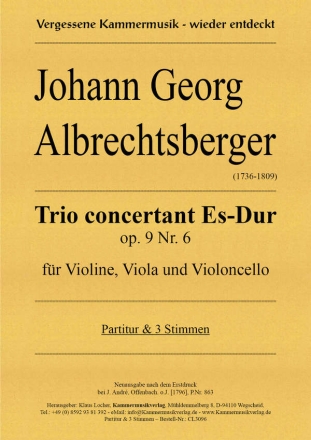 Trio concertant, Es-Dur, op. 9 Nr. 6