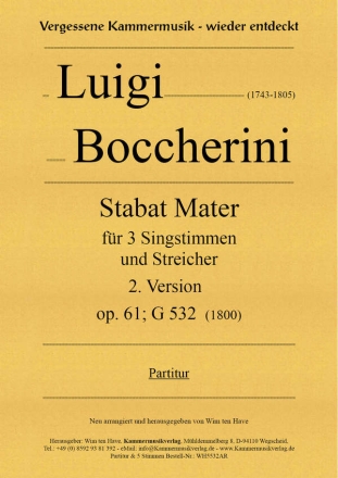 Stabat Mater 2. ver. op. 61' G532