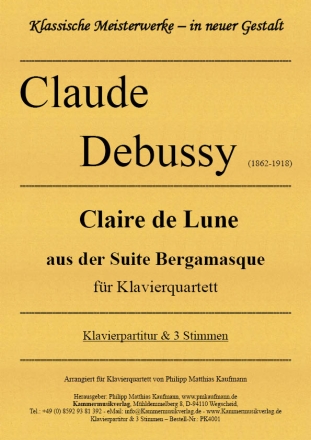 Claire de Lune aus der Suite Bergamasque