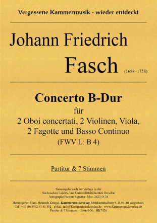 Concerto B-Dur (FWV L: B 4)