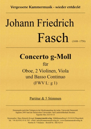 Concerto g-Moll (FWV L: g 1)