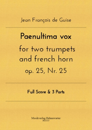 Paenultima vox op. 25, Nr. 25