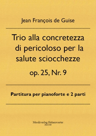 Trio alla concretezza di pericoloso per la salute sciocchezze