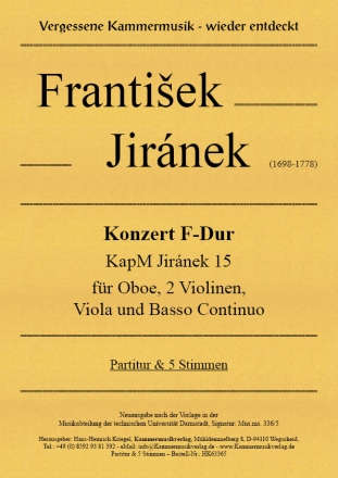 Konzert F-Dur KapM Jirnek 15