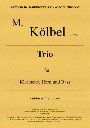 Trio fr Klarinette, Horn und Bass