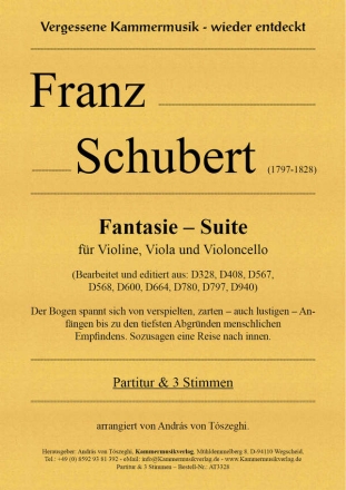 Fantasie - Suite fr Violine, Viola und Violoncello