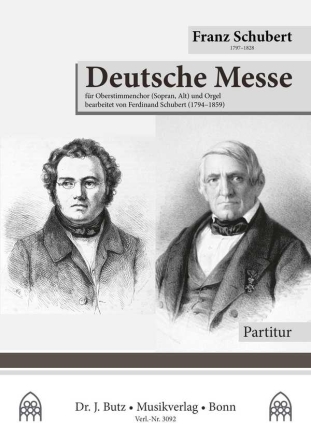 Deutsche Messe (Bearb.: Ferdinand Schubert) fr Oberstimmenchor (SA) und Orgel