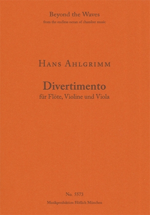 Divertimento fr Flte, Violine und Viola (Score &  parts) Mixed instruments Score & 3 string parts