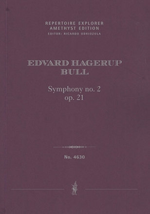 Symphony no. 2 Op. 21 (first print) Orchestra