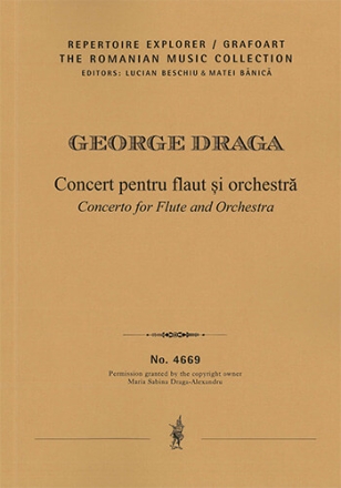 Concerto for Flute and Orchestra  (first print) The Romanian Music Collection