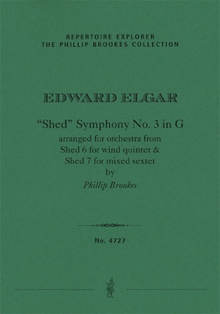 Shed Symphony No. 3 in G, arr. for orchestra by Phillip Brookes (from Shed 6 for wind quintet and  The Phillip Brookes Collection