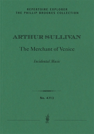 Incidental music to The Merchant of Venice The Phillip Brookes Collection