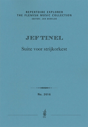 Suite voor strijkorkest (first print) The Flemish Music Collection