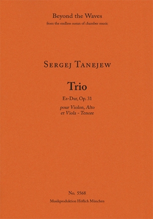 Trio for violin, alto and tenor viola in E flat major, Op. 31 (score & 3 pars) String Instrument(s) Sudy score & 3 string solo parts