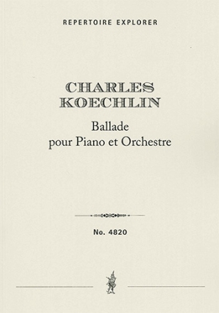 Ballade pour Piano et Orchestre Keyboard & Orchestra