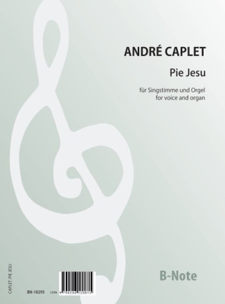 Pie Jesu fr Singstimme und Orgel Orgel,Singstimme Spielnoten