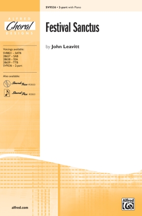 Festival Sanctus (2pt) 2-Part, Unison and Equal Voice