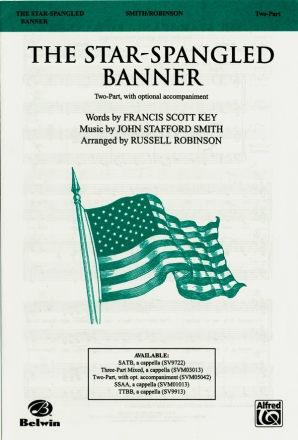 Star Spangled Banner, The 2-part acc. 2-Part, Unison and Equal Voice