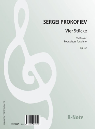 Vier Stcke fr Klavier op.32 Klavier Spielnoten