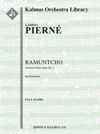 Ramuntcho: Overture (f/o sc) Scores