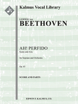 Ah! Perfido, Op. 65 (high voice/orch) Full Orchestra