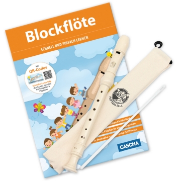 Recorder Set - German fingering (incl. German Method)  engl. version