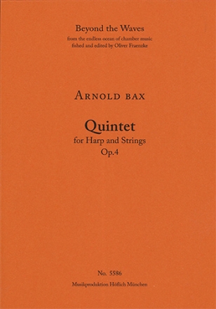 Quintet for Harp and 2 Violins, Viola and Cello (Harp performance score & 4 string parts) Mixed instruments Harp Performance Score & 4 string parts