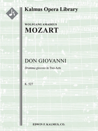 Don Giovanni K527 Complete Full Orchestra