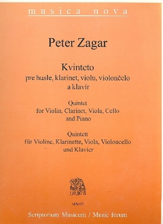 Quintett fr Klarinette, Violine, Viola, Violoncello und Klavier